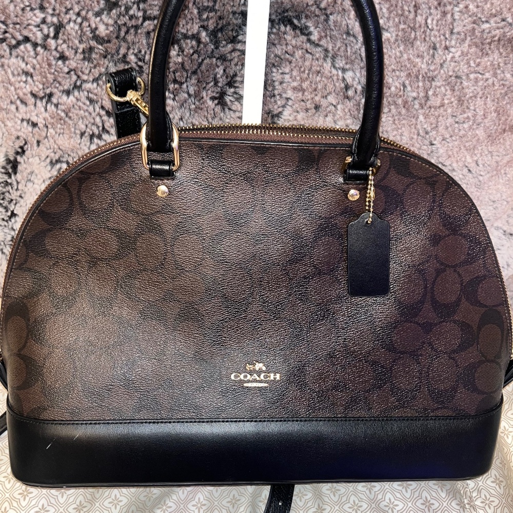 Coach Sierra Leather Satchel